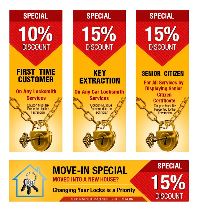 South Southwest TX Locksmith Store, South Southwest, TX 210-390-0046 - coupon1-set-four